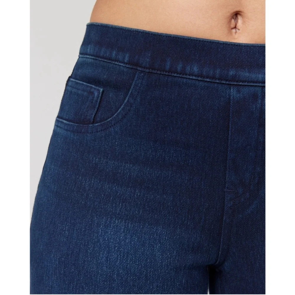 Spanx Jean-ish® Ankle Leggings Blue Denim Women's Small